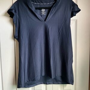 Never Worn!  Reebok Pro Shop Navy Blue cap sleeved top.